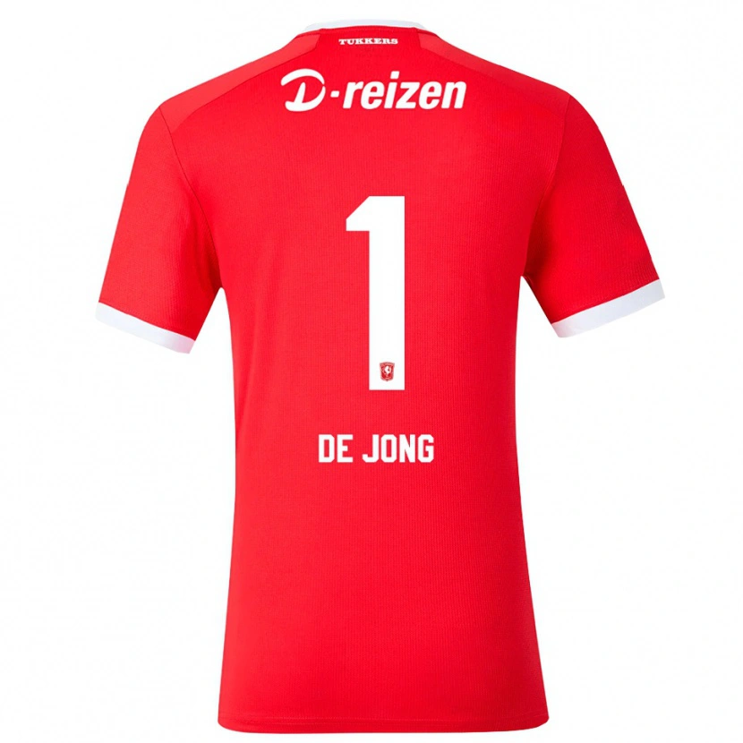 Danxen Men Danielle De Jong #1 Red White Home Jersey 2026/27 T-Shirt