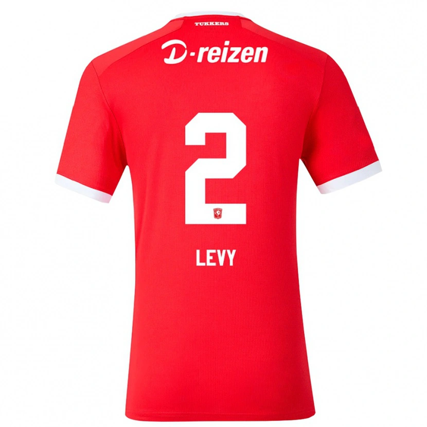 Danxen Men Ofek Levy #2 Red White Home Jersey 2026/27 T-Shirt