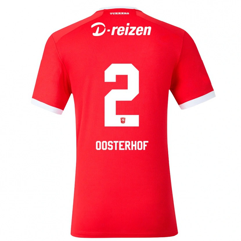 Danxen Men Koen Oosterhof #2 Red White Home Jersey 2026/27 T-Shirt