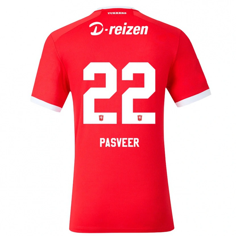 Danxen Men Remko Pasveer #22 Red White Home Jersey 2026/27 T-Shirt