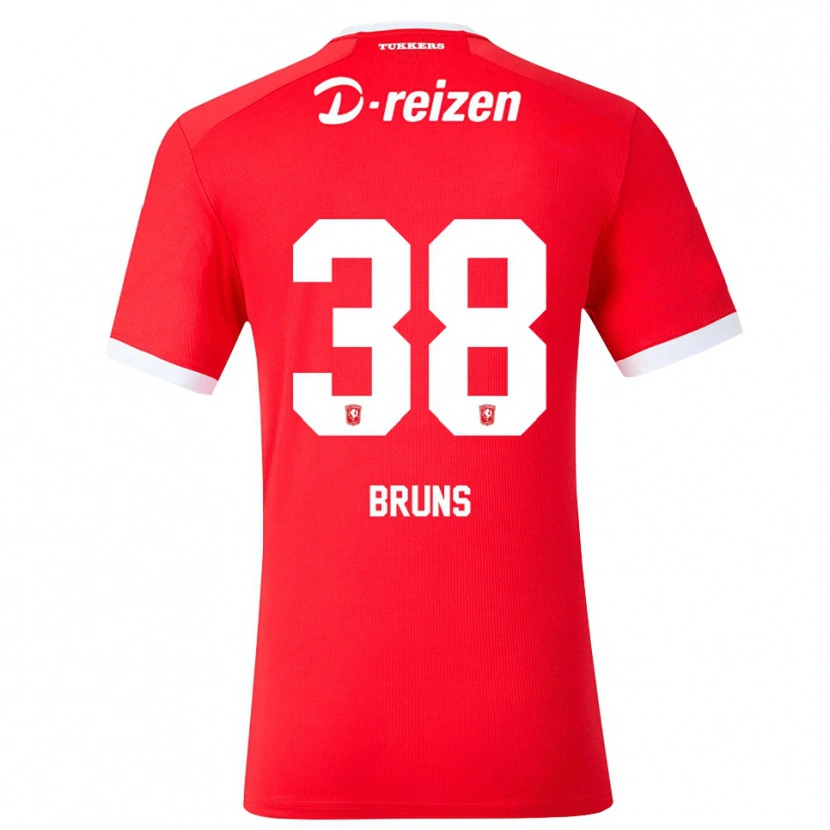 Danxen Men Max Bruns #38 Red White Home Jersey 2026/27 T-Shirt