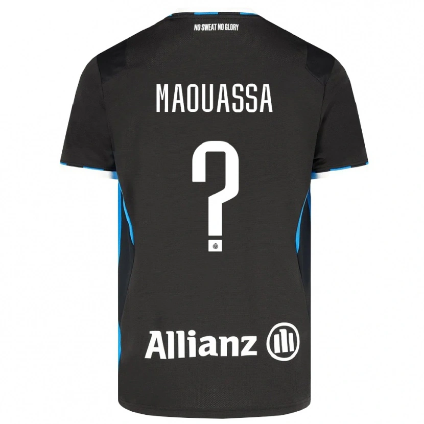 Danxen Men Faitout Maouassa #0 Black Red Blue Home Jersey 2026/27 T-Shirt
