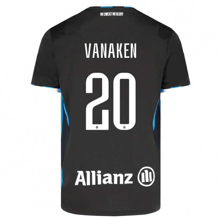 Danxen Men Hans Vanaken #20 Black Red Blue Home Jersey 2026/27 T-Shirt