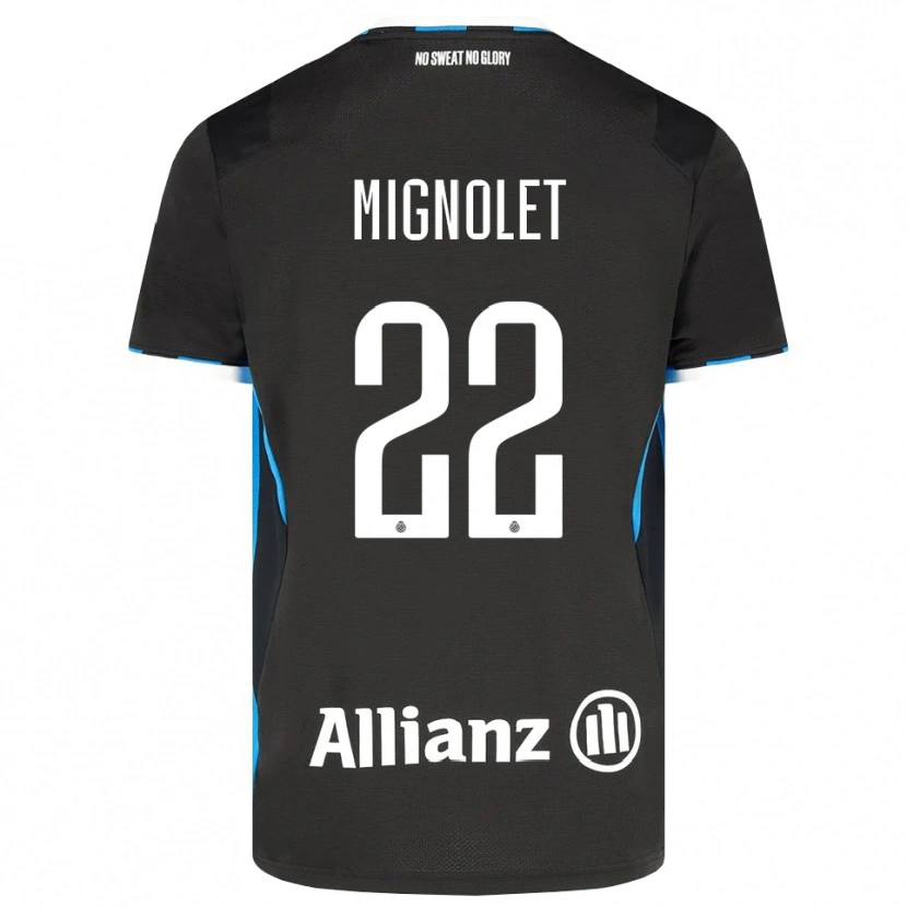 Danxen Men Simon Mignolet #22 Black Red Blue Home Jersey 2026/27 T-Shirt