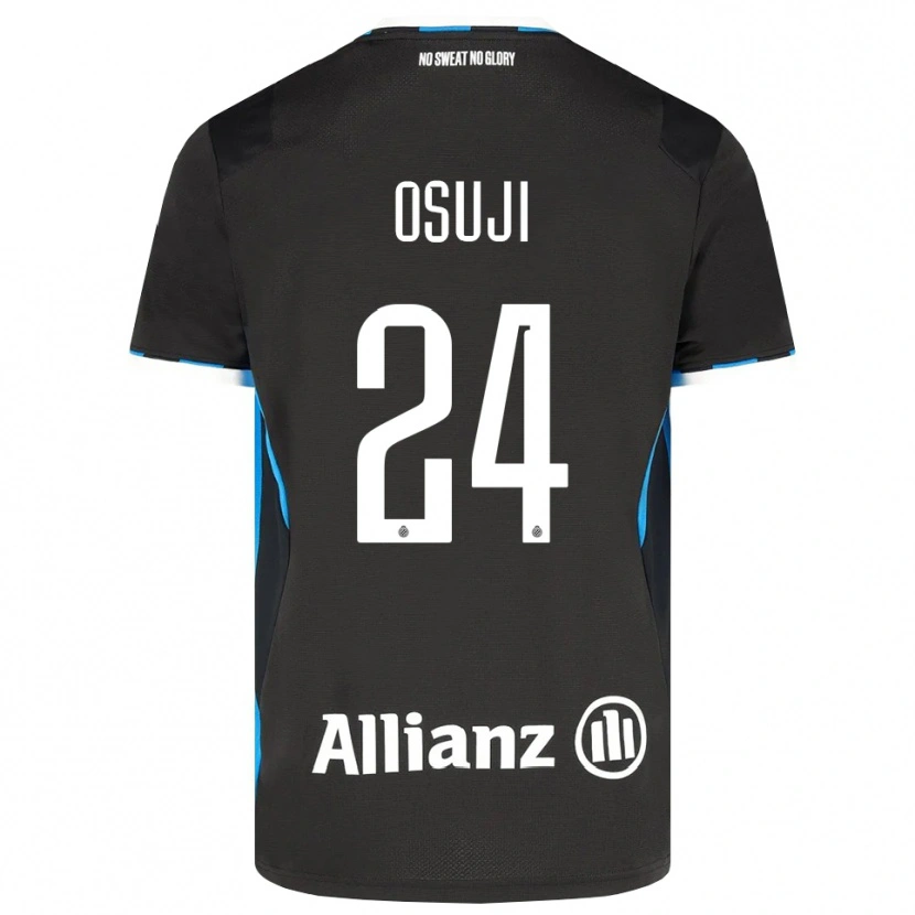 Danxen Men Vince Osuji #24 Black Red Blue Home Jersey 2026/27 T-Shirt