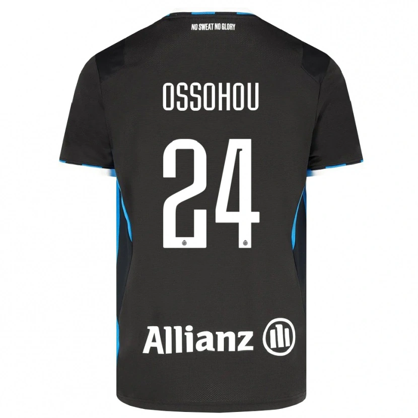 Danxen Men Clever Ossohou #24 Black Red Blue Home Jersey 2026/27 T-Shirt