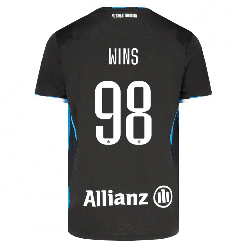 Danxen Men Axl Wins #98 Black Red Blue Home Jersey 2026/27 T-Shirt