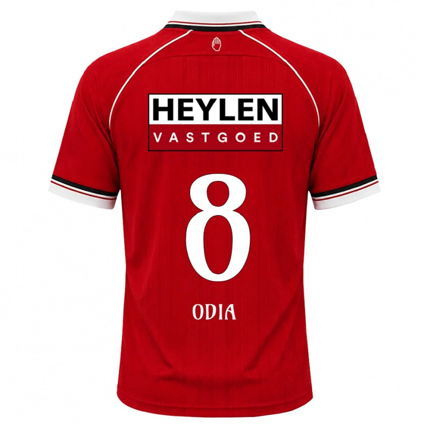 Danxen Men Dre Odia #8 Red White Black Home Jersey 2026/27 T-Shirt