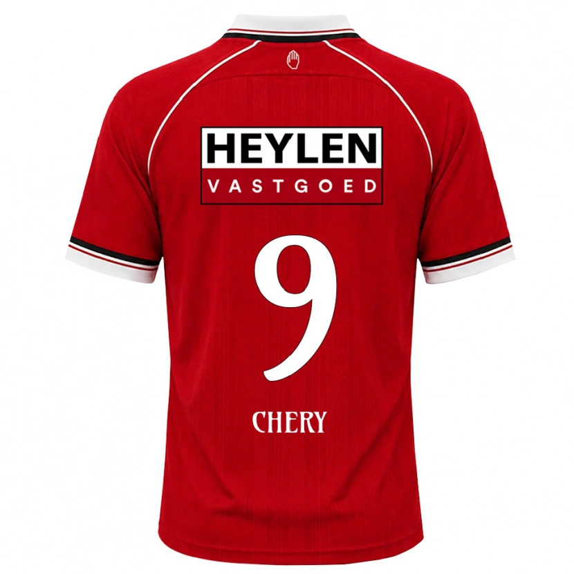 Danxen Men Tjaronn Chery #9 Red White Black Home Jersey 2026/27 T-Shirt