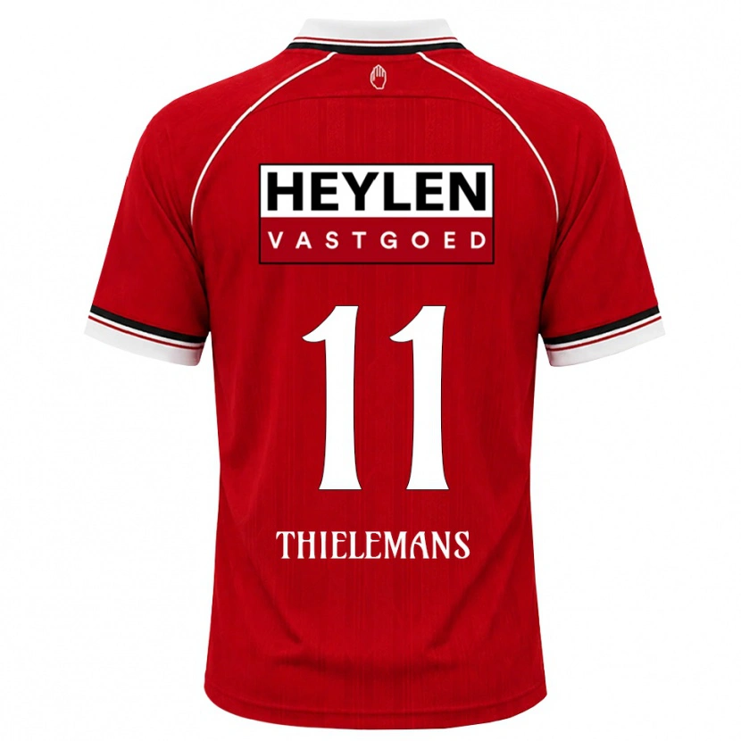 Danxen Men Mats Thielemans #11 Red White Black Home Jersey 2026/27 T-Shirt