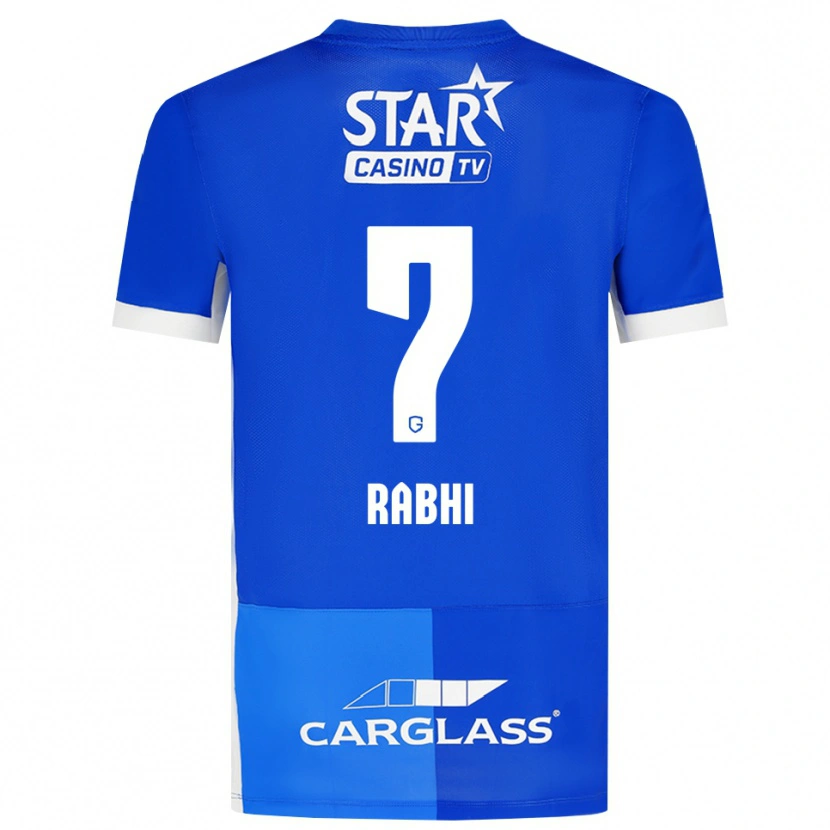 Danxen Men Ayman Rabhi #7 Medium Blue Royal Blue White Home Jersey 2026/27 T-Shirt