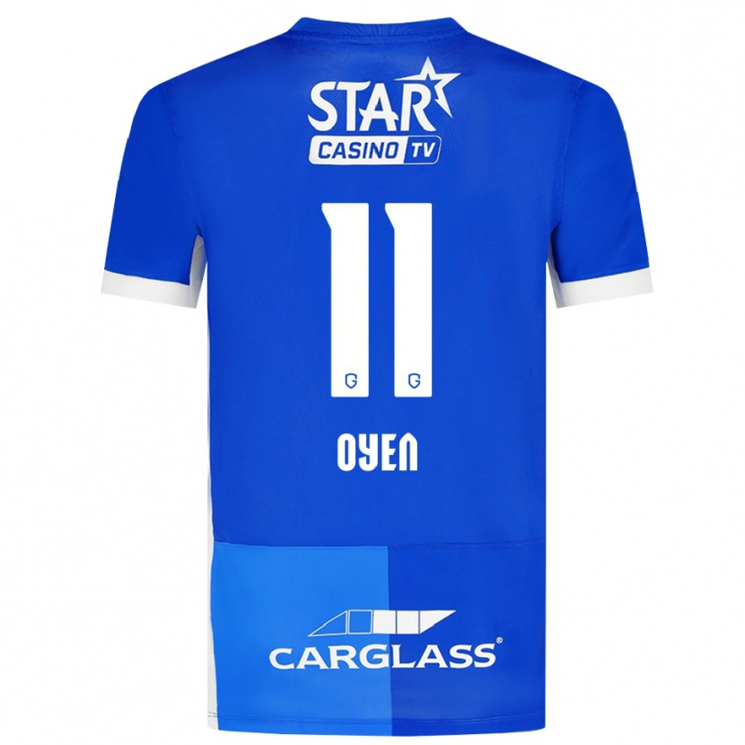 Danxen Men Luca Oyen #11 Medium Blue Royal Blue White Home Jersey 2026/27 T-Shirt
