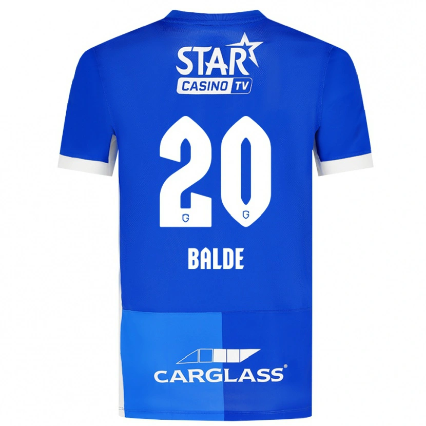 Danxen Men Thierno Balde #20 Medium Blue Royal Blue White Home Jersey 2026/27 T-Shirt
