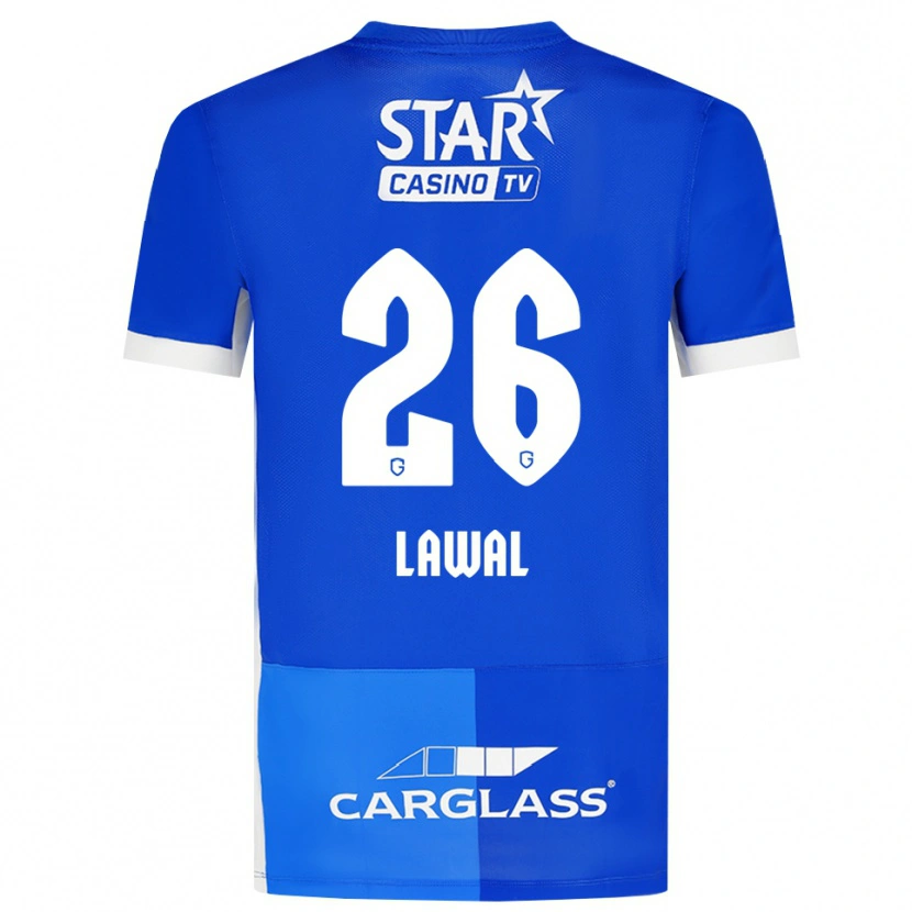 Danxen Men Tobias Lawal #26 Medium Blue Royal Blue White Home Jersey 2026/27 T-Shirt
