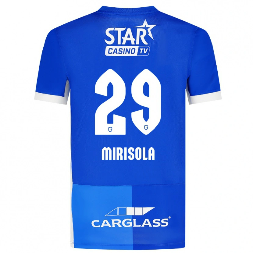 Danxen Men Robin Mirisola #29 Medium Blue Royal Blue White Home Jersey 2026/27 T-Shirt