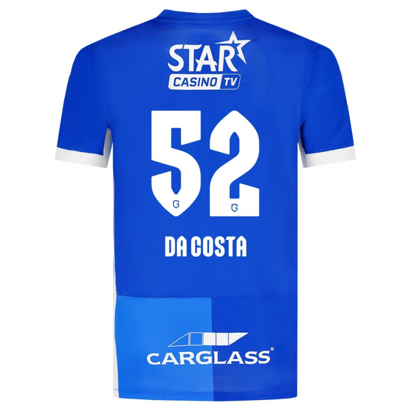 Danxen Men Wilson Da Costa #52 Medium Blue Royal Blue White Home Jersey 2026/27 T-Shirt