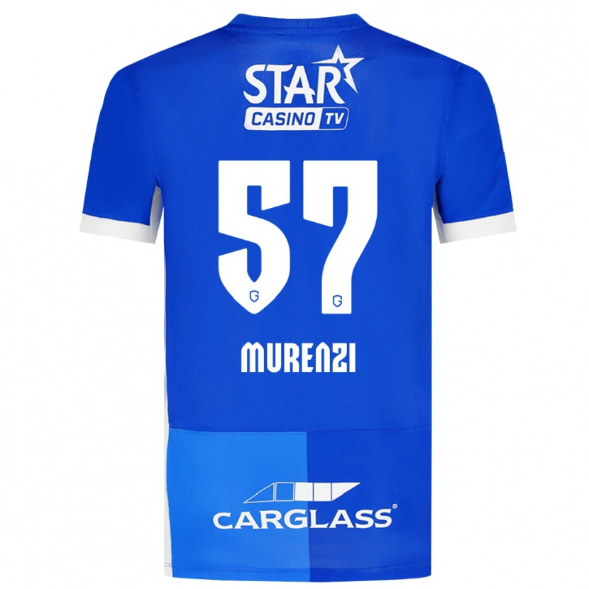 Danxen Men Aaron Murenzi #57 Medium Blue Royal Blue White Home Jersey 2026/27 T-Shirt