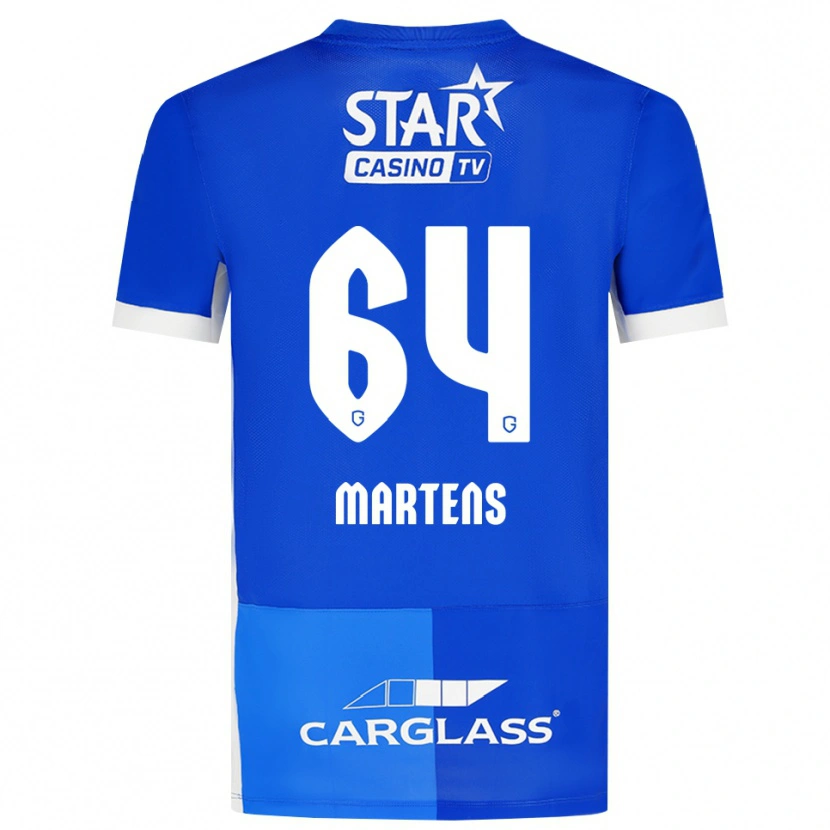 Danxen Men Nolan Martens #64 Medium Blue Royal Blue White Home Jersey 2026/27 T-Shirt