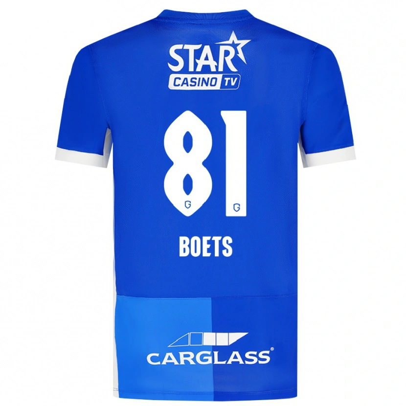 Danxen Men Keo Boets #81 Medium Blue Royal Blue White Home Jersey 2026/27 T-Shirt