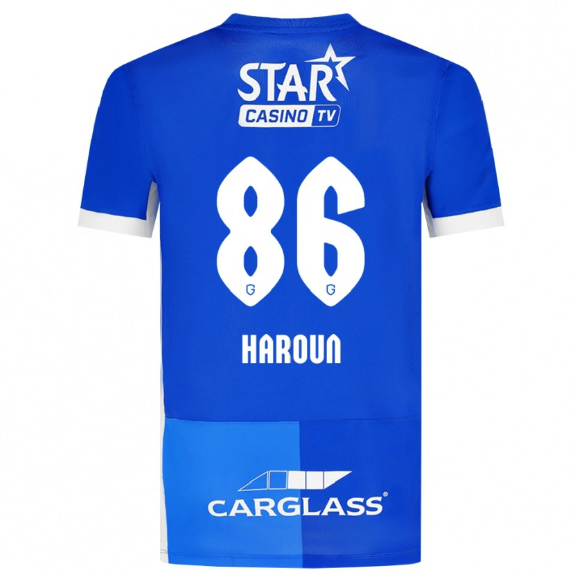 Danxen Men Kenan Haroun #86 Medium Blue Royal Blue White Home Jersey 2026/27 T-Shirt