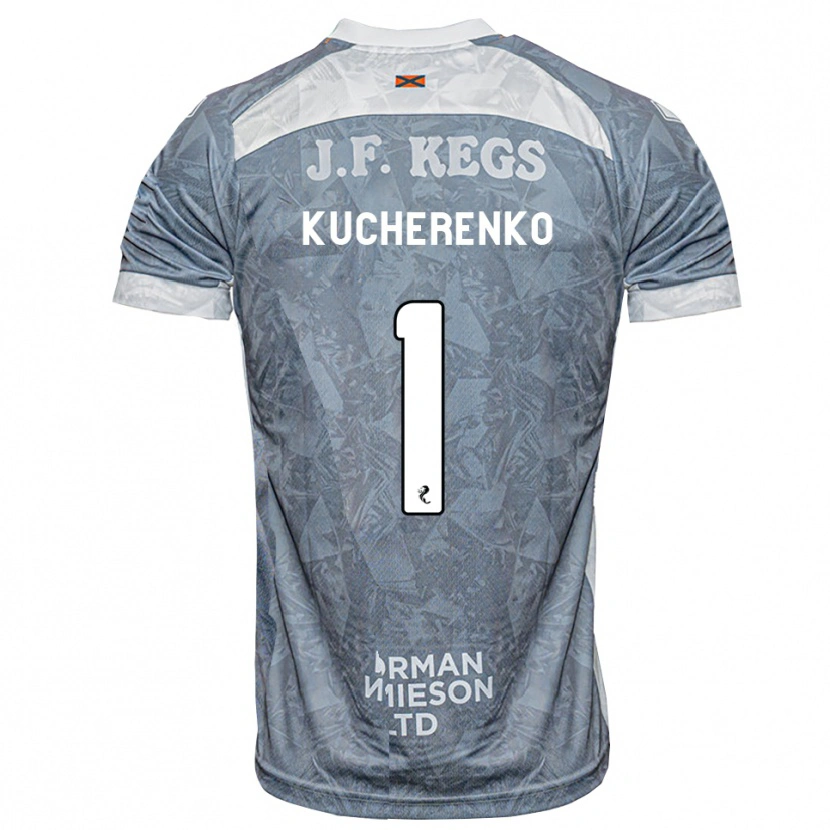 Danxen Men Yevgeniy Kucherenko #1 Lightslate Gray Away Jersey 2026/27 T-Shirt