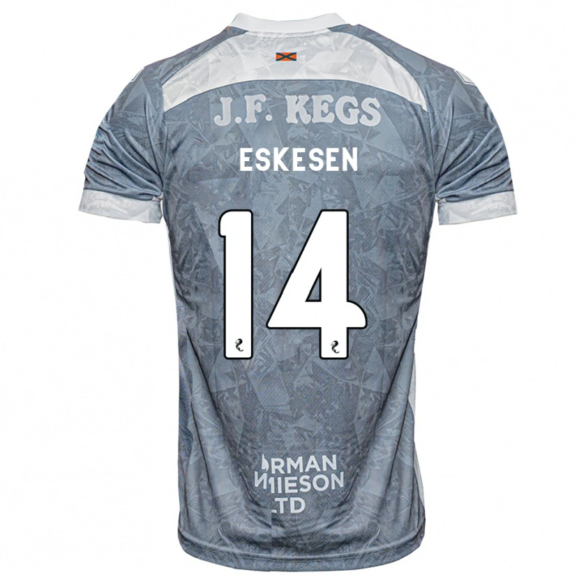 Danxen Men Julius Eskesen #14 Lightslate Gray Away Jersey 2026/27 T-Shirt