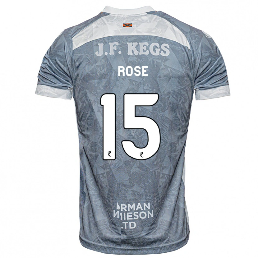 Danxen Men Lachlan Rose #15 Lightslate Gray Away Jersey 2026/27 T-Shirt