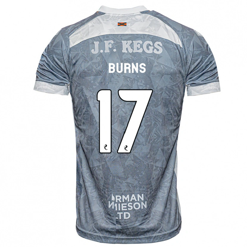 Danxen Men Megan Burns #17 Lightslate Gray Away Jersey 2026/27 T-Shirt
