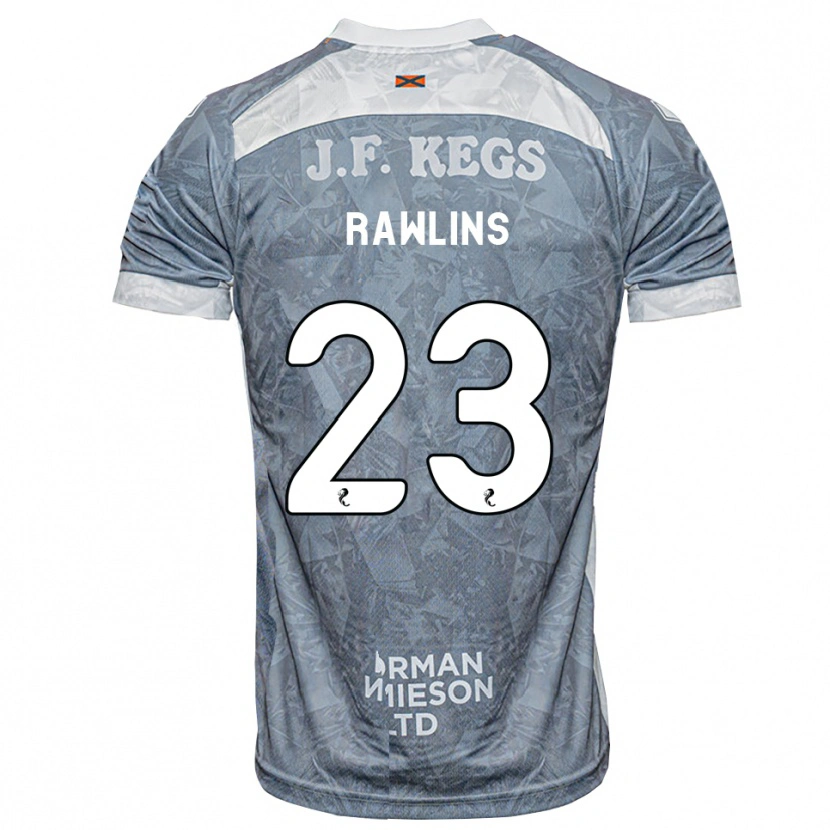Danxen Men Joshua Rawlins #23 Lightslate Gray Away Jersey 2026/27 T-Shirt