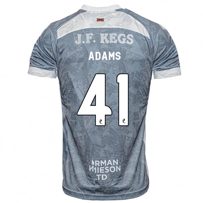 Danxen Men Ruairidh Adams #41 Lightslate Gray Away Jersey 2026/27 T-Shirt