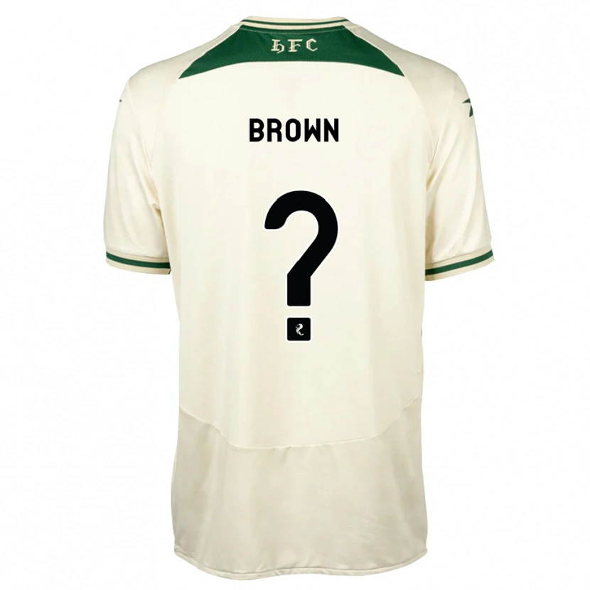 Danxen Men Fraser Brown #0 White Forest Green Away Jersey 2026/27 T-Shirt