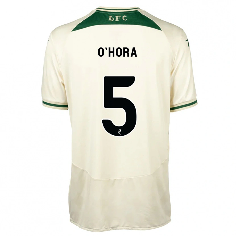 Danxen Men Warren O'hora #5 White Forest Green Away Jersey 2026/27 T-Shirt