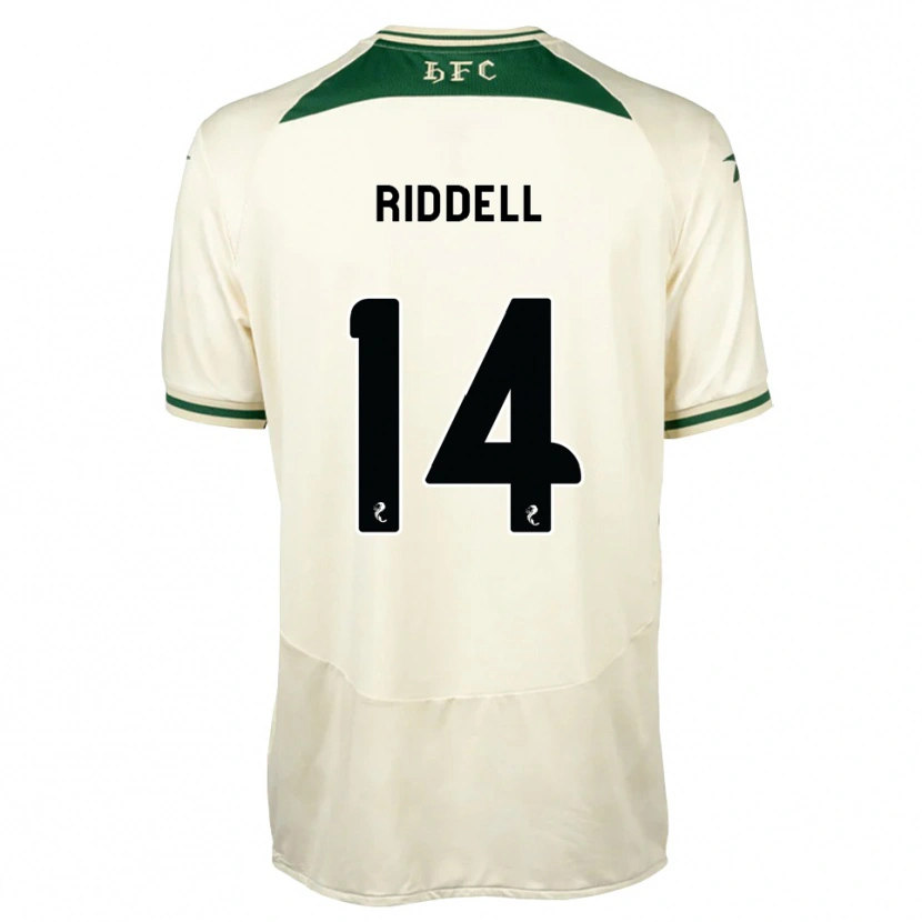 Danxen Men Jaden Riddell #14 White Forest Green Away Jersey 2026/27 T-Shirt