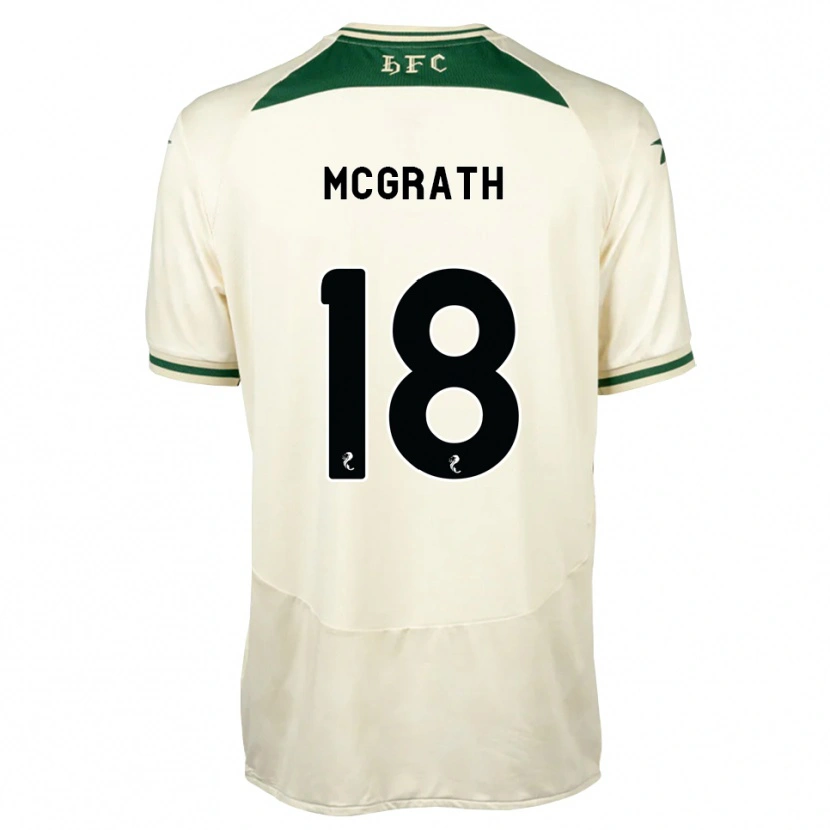 Danxen Men Joseph Mcgrath #18 White Forest Green Away Jersey 2026/27 T-Shirt
