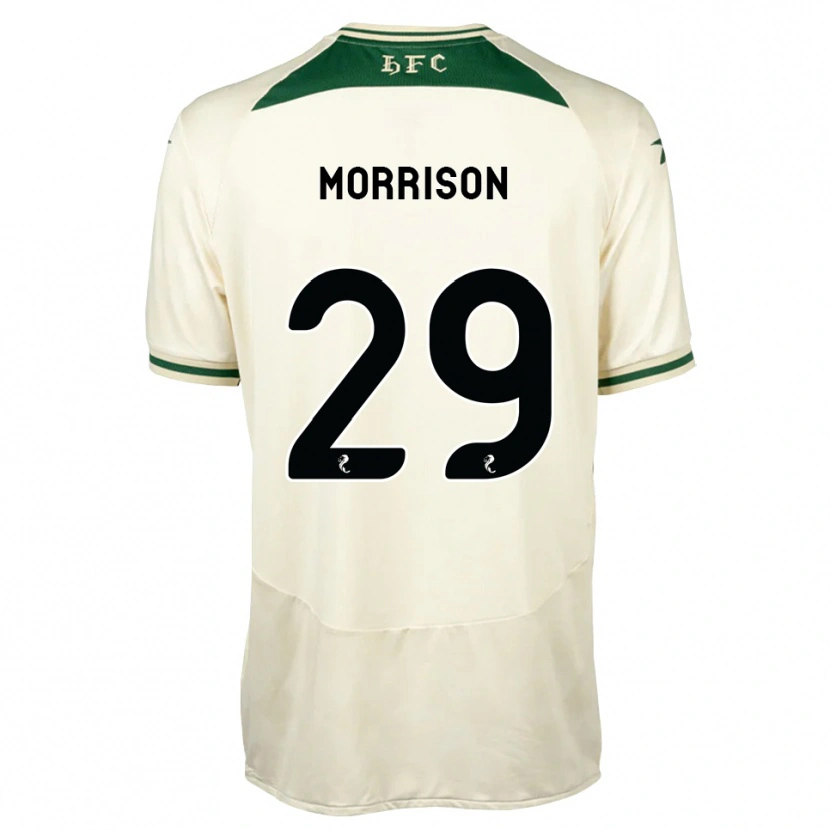 Danxen Men Kirsty Morrison #29 White Forest Green Away Jersey 2026/27 T-Shirt