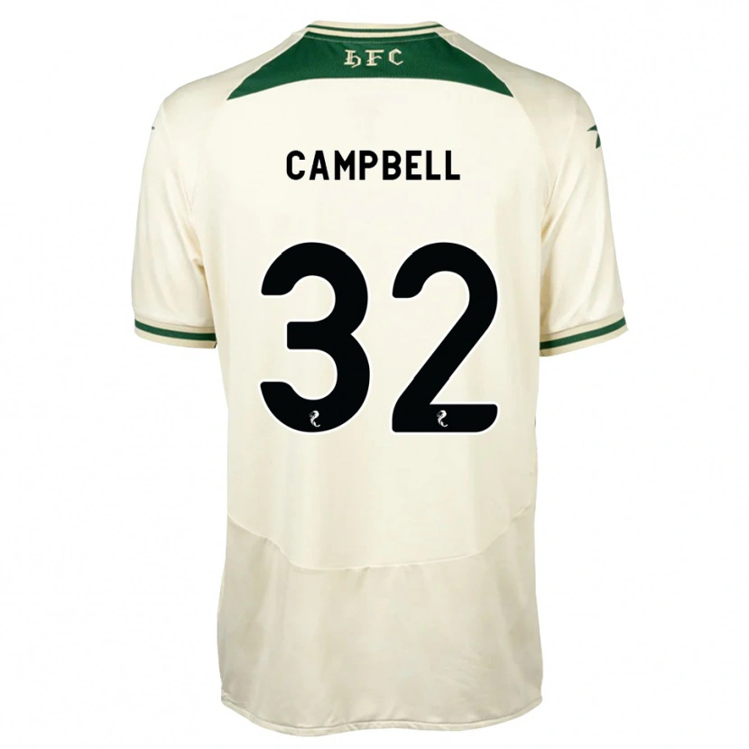 Danxen Men Josh Campbell #32 White Forest Green Away Jersey 2026/27 T-Shirt