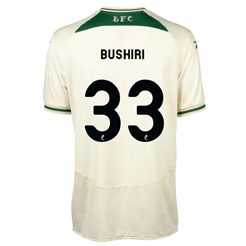 Danxen Men Rocky Bushiri #33 White Forest Green Away Jersey 2026/27 T-Shirt