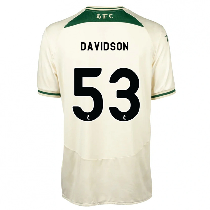 Danxen Men Luke Davidson #53 White Forest Green Away Jersey 2026/27 T-Shirt