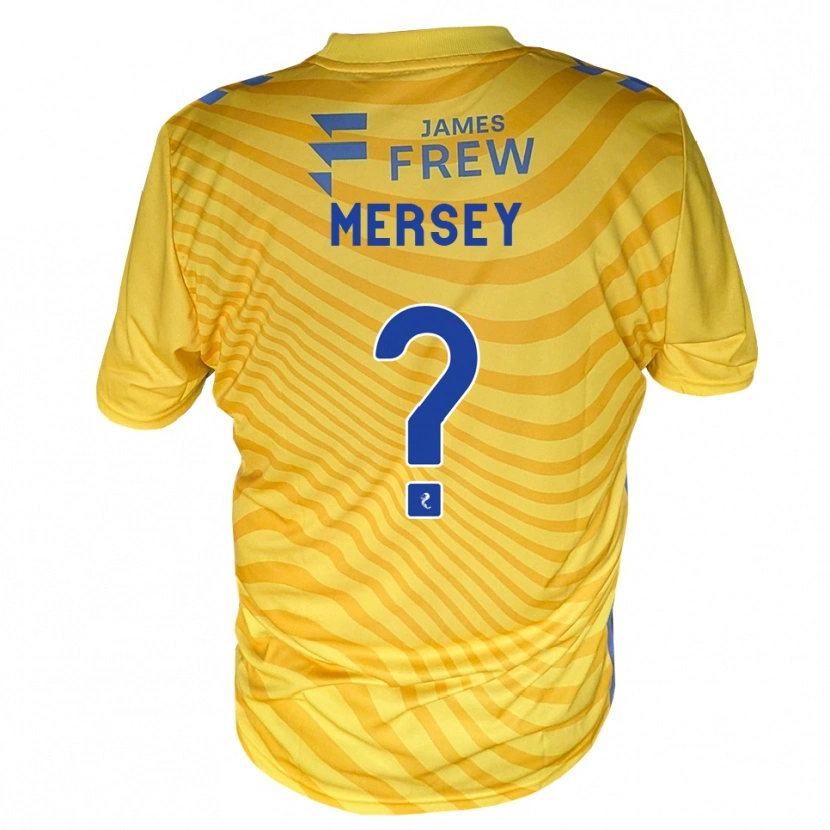Danxen Men Ethan Mersey #0 Royalblue Yellow Away Jersey 2026/27 T-Shirt