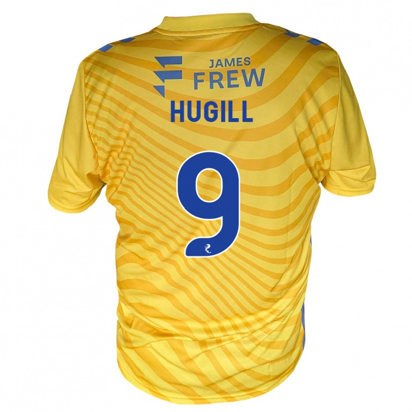 Danxen Men Joe Hugill #9 Royalblue Yellow Away Jersey 2026/27 T-Shirt