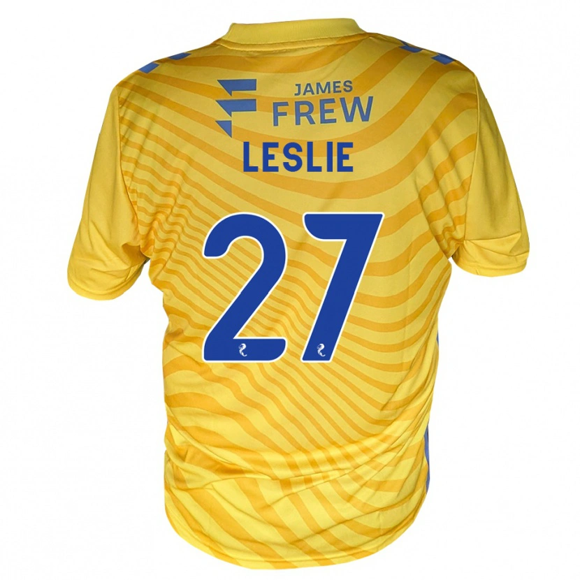 Danxen Men Kian Leslie #27 Royalblue Yellow Away Jersey 2026/27 T-Shirt