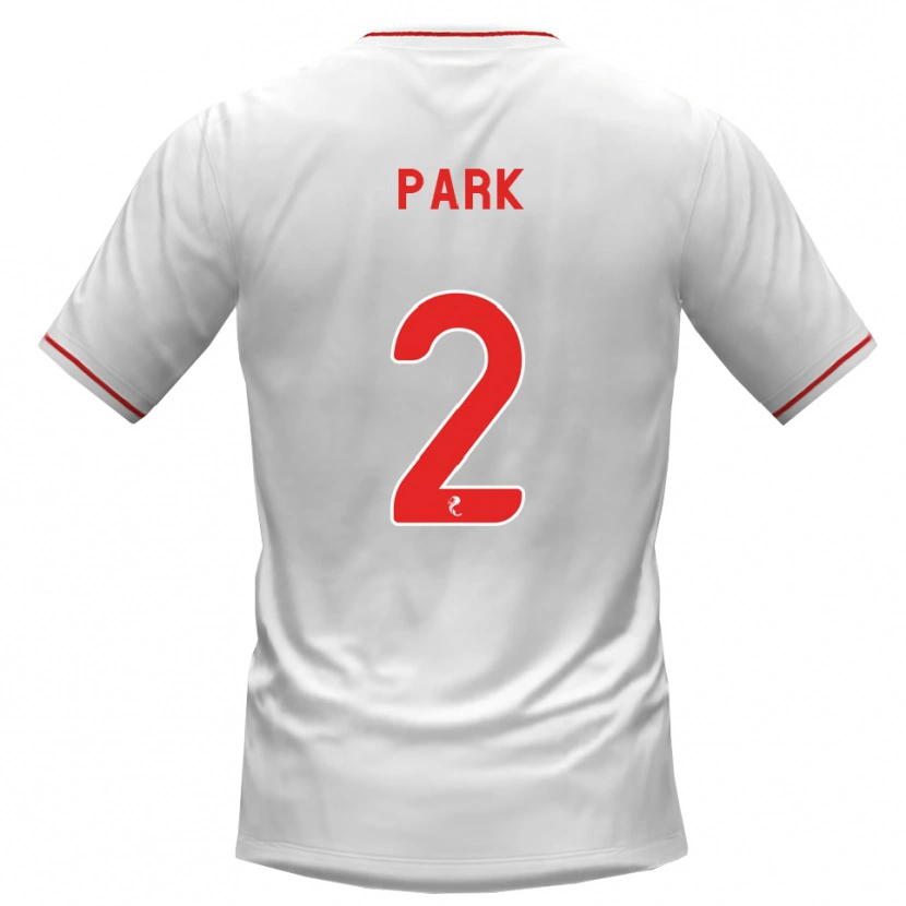 Danxen Men Lily Park #2 White Red Away Jersey 2026/27 T-Shirt