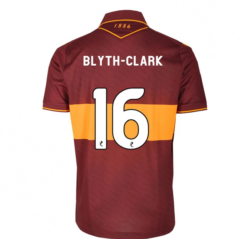 Danxen Men Mason Blyth-Clark #16 Orange Maroon Away Jersey 2026/27 T-Shirt