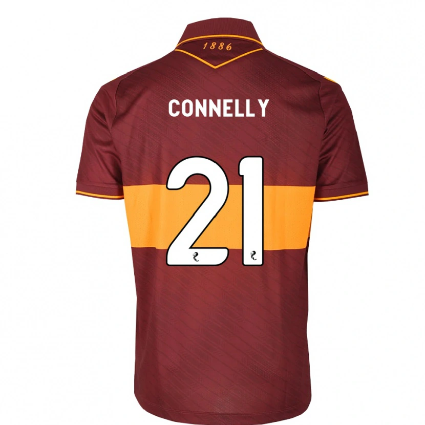 Danxen Men Matty Connelly #21 Orange Maroon Away Jersey 2026/27 T-Shirt