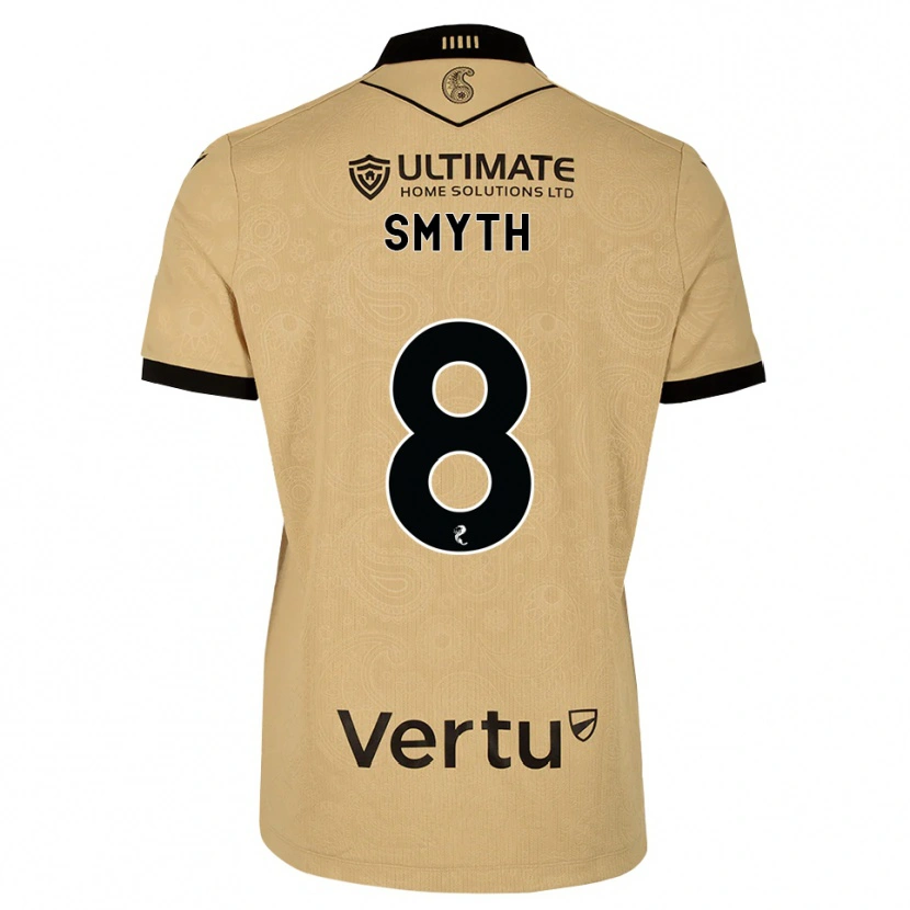 Danxen Men Oisin Smyth #8 Burlywood Black Away Jersey 2026/27 T-Shirt