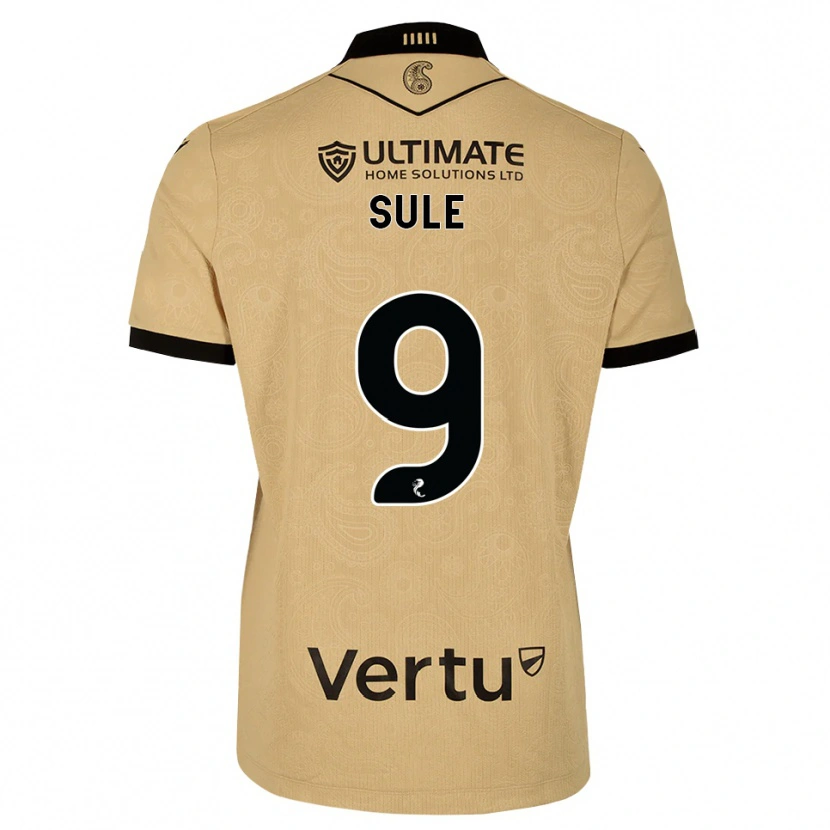Danxen Men Eseosa Sule #9 Burlywood Black Away Jersey 2026/27 T-Shirt