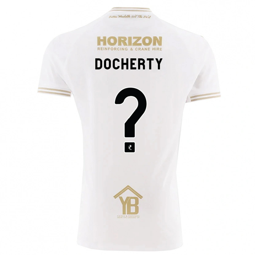 Danxen Men Rachel Docherty #0 Wheat White Away Jersey 2026/27 T-Shirt