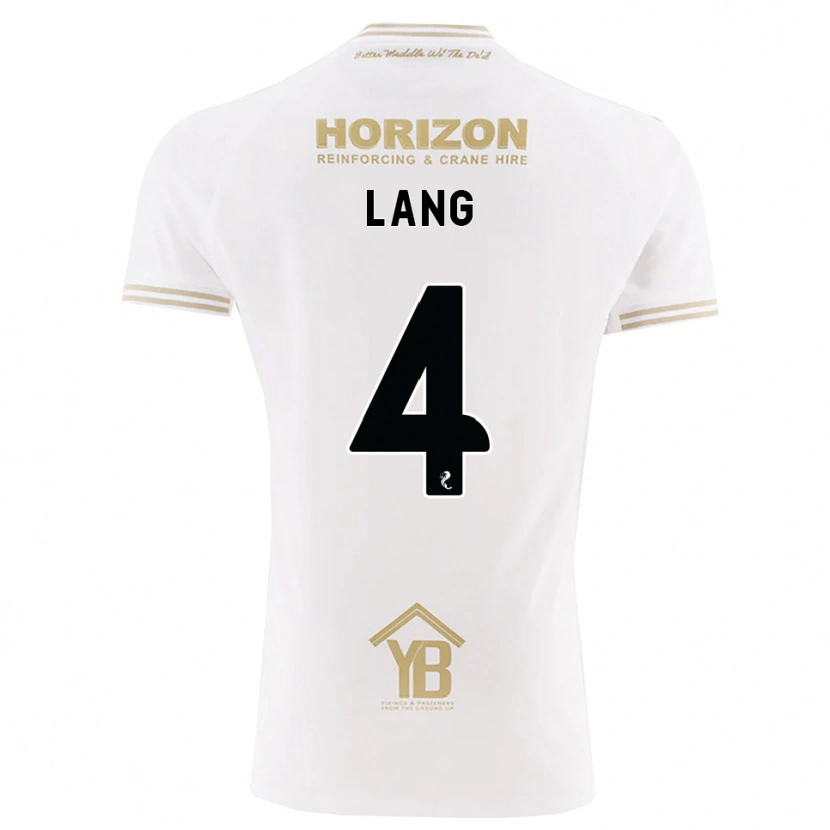 Danxen Men Tom Lang #4 Wheat White Away Jersey 2026/27 T-Shirt