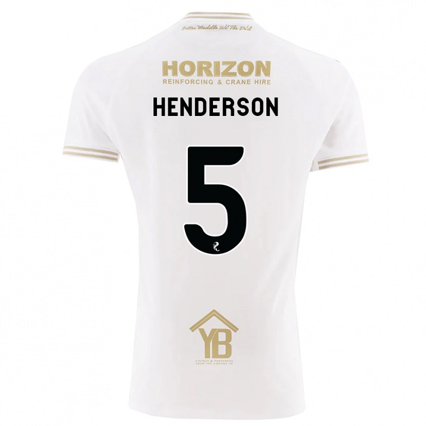 Danxen Men Liam Henderson #5 Wheat White Away Jersey 2026/27 T-Shirt