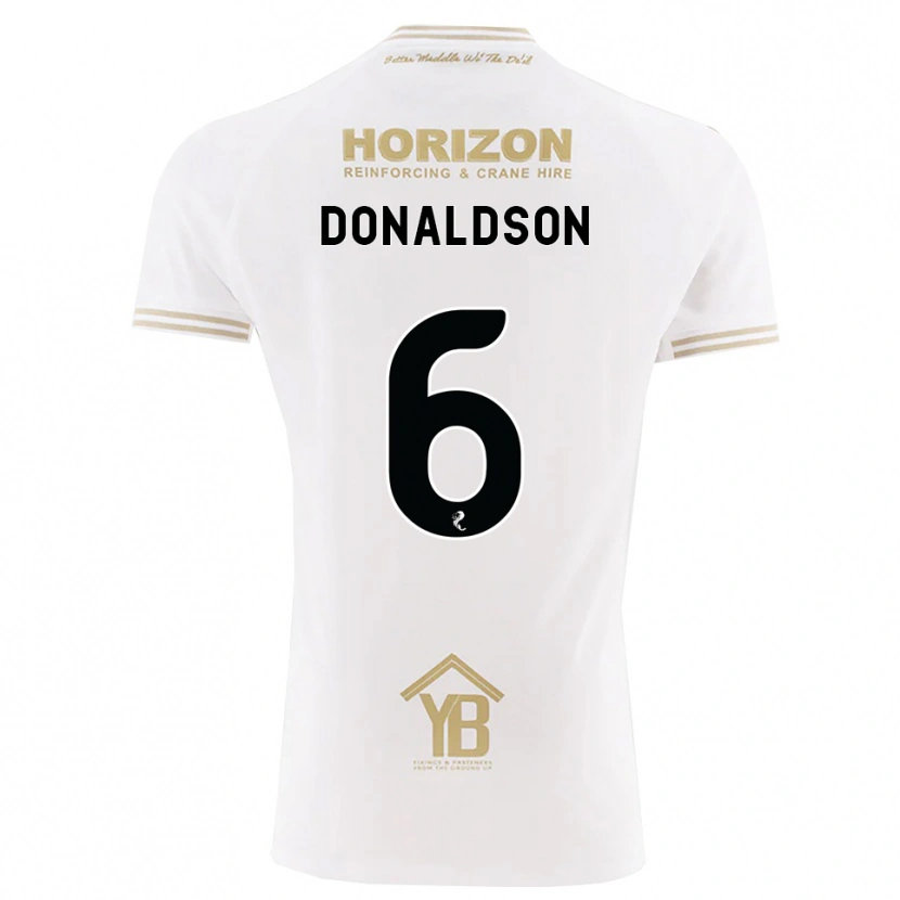 Danxen Men Coll Donaldson #6 Wheat White Away Jersey 2026/27 T-Shirt